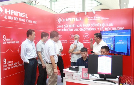 HANEL TRÌNH DIỄN NHIỀU GIẢI PHÁP CÔNG NGHỆ MỚI TẠI TRIỂN LÃM KẾT NỐI CÔNG NGHỆ VÀ ĐỔI MỚI SÁNG TẠO VIỆT NAM NĂM 2024